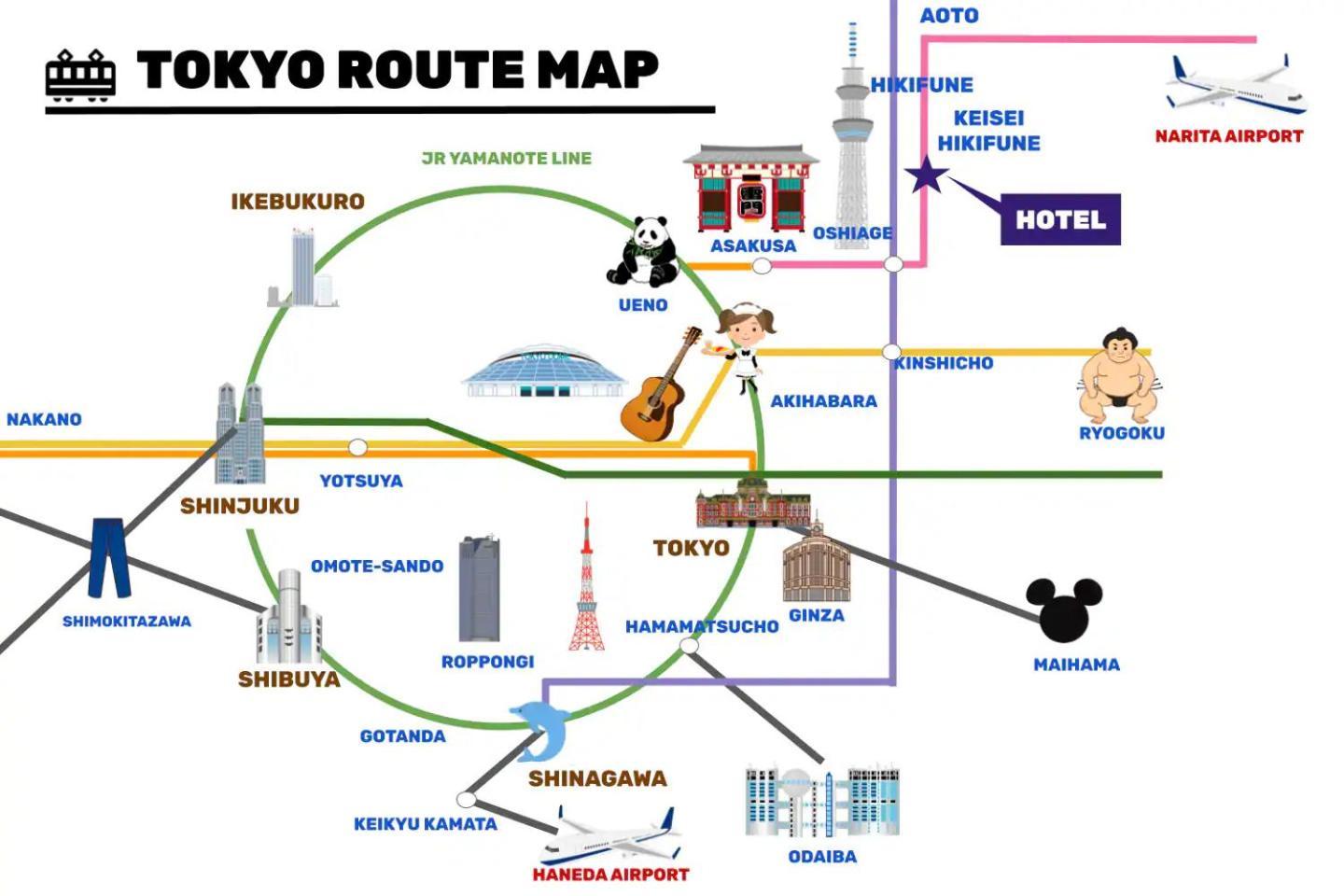 葡萄の長屋 Apartment Tokyo Luaran gambar